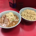 ラーメン二郎 - ぎょっ玉つけ麺  ニソニク！  これで今シーズンの週替わり3種全て食べられたよ。