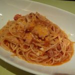 トラットリア ベーネ - アマトリチャーナ（Aコース\1,000の日替わりパスタで注文）