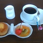 Kajiyuaru - 日替わりランチ 500円 ③コーヒーとデザート