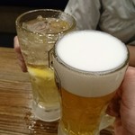 宮崎県日南市塚田農場 - 乾杯