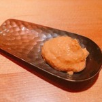 すし 喜邑 - 2016.8.  渡り蟹と猿海老のペースト