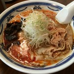 ラーメン･餃子 ハナウタ - 【2016年07月】薬膳香辛 味噌（中辛）＠700円、提供時。