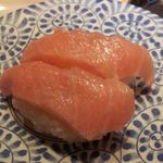 江戸前回転寿司 ぎょしん - 大トロ２買450円