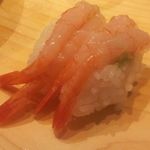 江戸前回転寿司 ぎょしん - 甘エビ