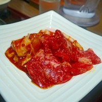 焼肉 大河 - 和牛カルビ、豚バラ、鶏の３種類
