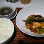 わかば食堂 - 16.08.03【中國菜大鵬 冨士大介シェフ】B.江津肉片・冬瓜绿豆湯