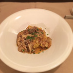 カーサ カルマ - フレッシュポルチーニのタリアテッレ