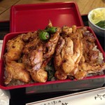 おが和 - 肉増し・ごはん大盛り1100円