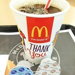 マクドナルド - アイスコーヒーＳ100円