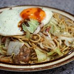 Yoshida Okonomiyaki - “焼ソバ”(500円)。
