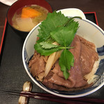 神戸牛丼　広重 - 牛丼　並み(1200円)