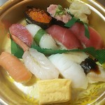 すし上等! - 料理写真:ウルトラ特上1人前  1296円也！