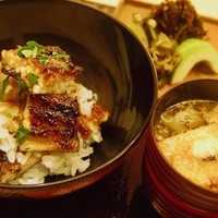 銀座 奥田 - 琵琶湖天然鰻の蒲焼ごはんお食事セット