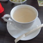ナマステインドネパール料理 - ホットチャイ　ミルク感あり。茶葉感は弱め。