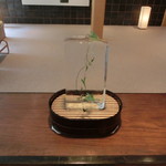 あさば - 2016年8月：ロビーにあった氷柱