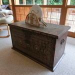 あさば - 2016年8月：ロビーのところどころにうちわ。氷柱といい涼のとり方が良いですね(^^)