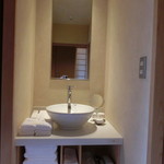 あさば - 2016年8月：部屋の手洗い場。タオルがみんなふかふかでした。