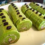 ロビー・ラウンジ - 抹茶のロールケーキ
