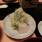 あさば - 2016年8月：朝食…浅漬け