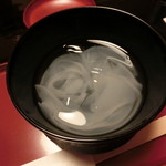 あさば - 2016年8月：夕食…デザートの葛きり