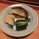 あさば - 2016年8月：夕食…浅漬け