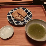 あさば - 2016年8月：夕食…太刀魚あられ揚げ