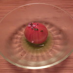 あさば - 2016年8月：夕食…アメーラトマト　含ませ