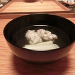 あさば - 2016年8月：夕食…鯵たたき吸鍋