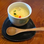 Gochisouya - 季節野菜のあんかけ茶碗蒸し