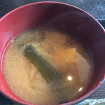 宮園 - 日替わり定食（味噌汁）