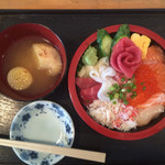 丼兵衛 - 特選さっぽろ朝市丼（並）1,480円