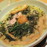 ヌイユ - 「牡蠣と行者ニンニクの拉麺」