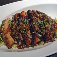 四川 - 炙りチャーシューのサラダ仕立て