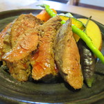 大和牛の陶板焼き(アップ)