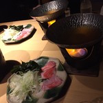 すし天 - キンメ しゃぶ鍋