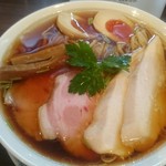 らぁ麺 紫陽花 - 特製醤油らぁ麺、大盛
