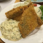 漁火 - 絶品  鯵フライ❗️