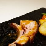 リストランテ サクラ - ～お肉～「スペイン産 仔豚のロースト オレンジソース」