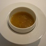 カセント - ごぼうとヒヨコ豆の茶碗蒸し風