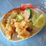中華ハウスふらいぱん - ランチメニューの揚げもの