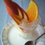 中華ハウスふらいぱん - ランチメニュー　パターン２：杏仁豆腐