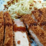 とんかつ 鉄 - 脂に甘味がありました。