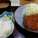 とんかつ 鉄 - 特上ロースかつ定食　２０００円