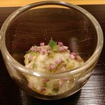Sushidokoro Iki - つぶ貝と長芋・おくら