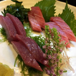 季節料理　藤 - カツオとマグロ