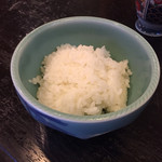 鮮菜家 - ご飯の お代わり
      半分にしてもらう。