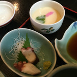 Sensaiya - タコぶつと 茶碗蒸し