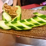 お好み焼いまくら - もろきゅう