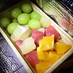 Souzai no Katou Wing Road Ten - 家からはカットフルーツのみ用意しました(^^)