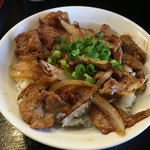 麺創 なな家 - ポークジンジャー丼